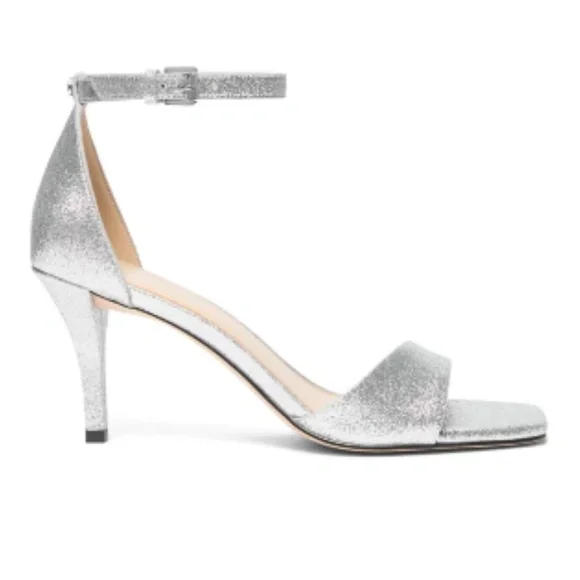 MICHAEL Michael Kors Jaida Heeled Sandals, Silver - Picture 2 of 7
